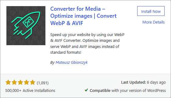 Converter for Media