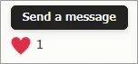 Friendly Clap Button message button