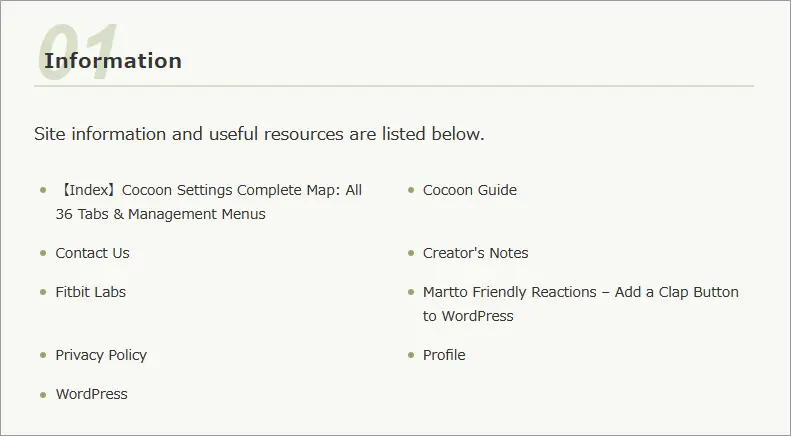 martto.Creative sitemap