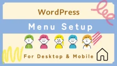 How to Create a WordPress Menu | Display It on Desktop and Mobile with Cocoon