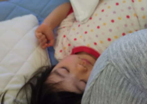 ネンネ中のゆいな