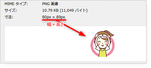 プロフィール画像の準備