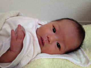 生後8日目のゆいな