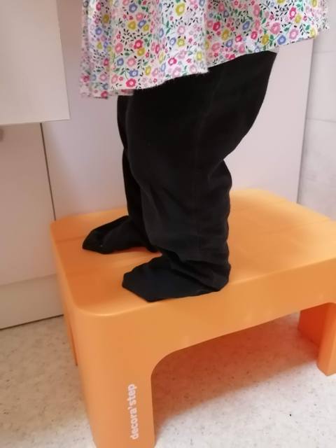 １歳１カ月ズボンが長すぎる