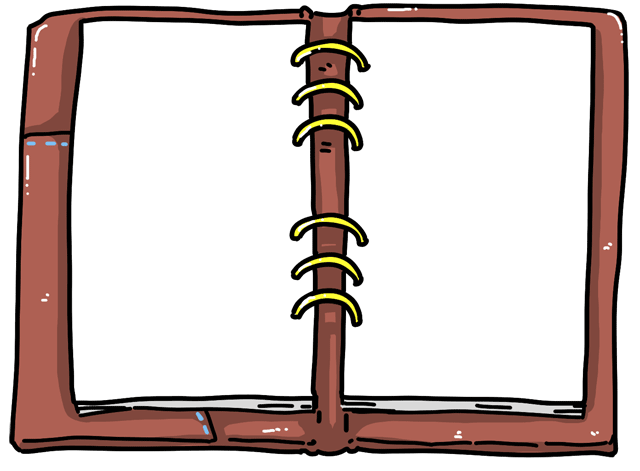 手帳イラスト